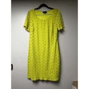 Ronni‎ Nicole Line Green Lace Women's Dress Size 14W